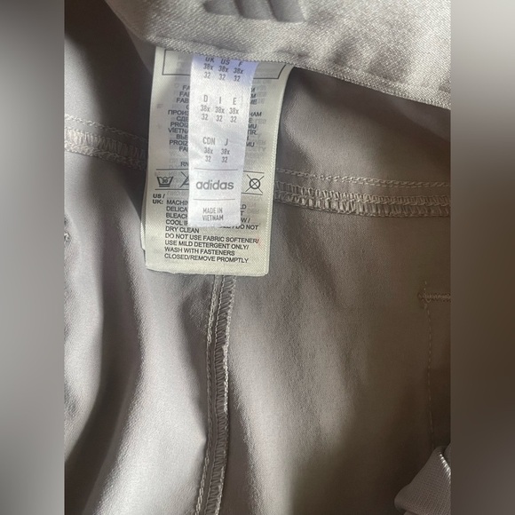 ADIDAS Men's Gray Golf Pants size 38x32 - Picture 9 of 9